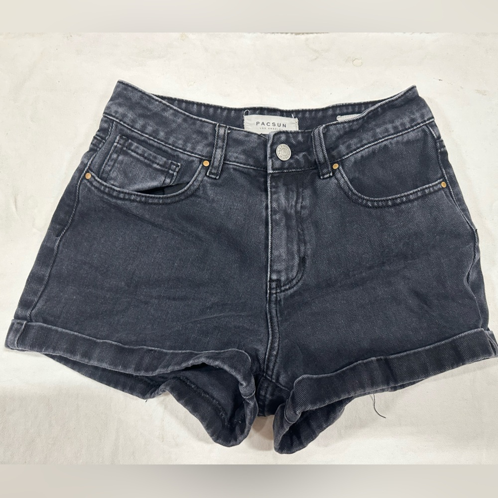 PacSun Charcoal Denim Shorts